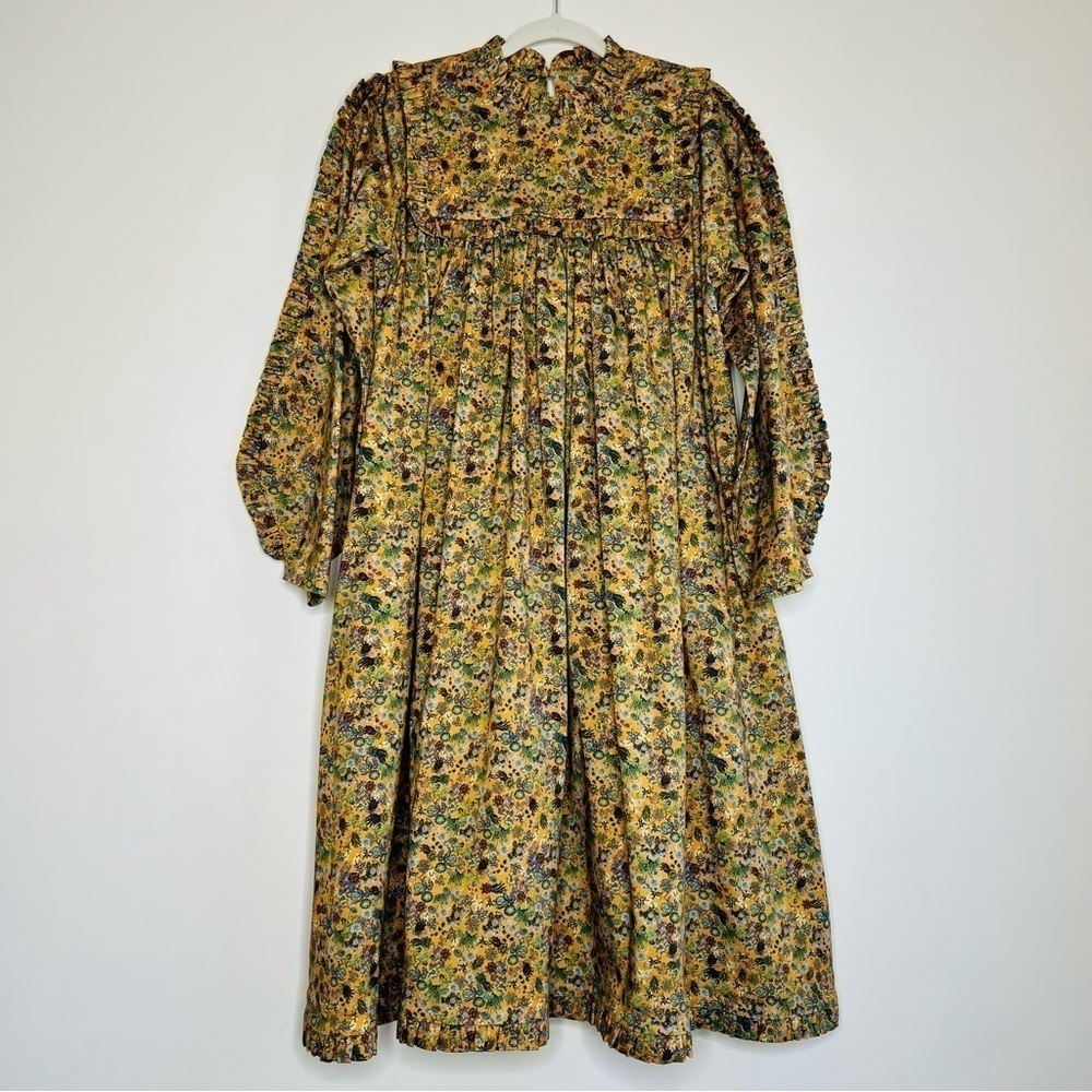 Kika Vargas Hertha Dress in Yellow Floral - Picture 4 of 16